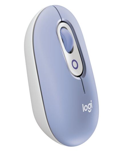 LOGITECH MOUSE POP WIRELESS WITH EMOJI BUTTON LILAC