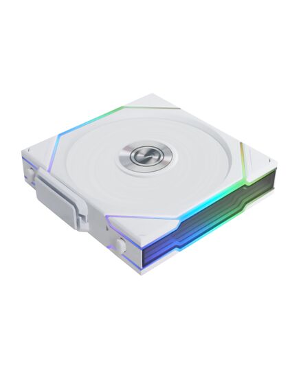 LIAN LI UNI FAN TL-LCD WIRELESS REVERSE 120 WHITE (3PCS & CONTROLLER) CASE FAN