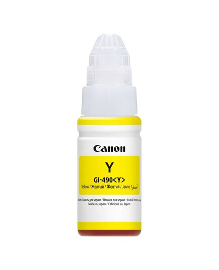 CANON ΜΕΛΆΝΙ INKJET GI-490 YELLOW (0666C001) (CANGI-490Y)