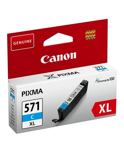 CANON ΜΕΛΆΝΙ INKJET CLI-571C XL CYAN (0332C001) (CANCLI-571CXL)