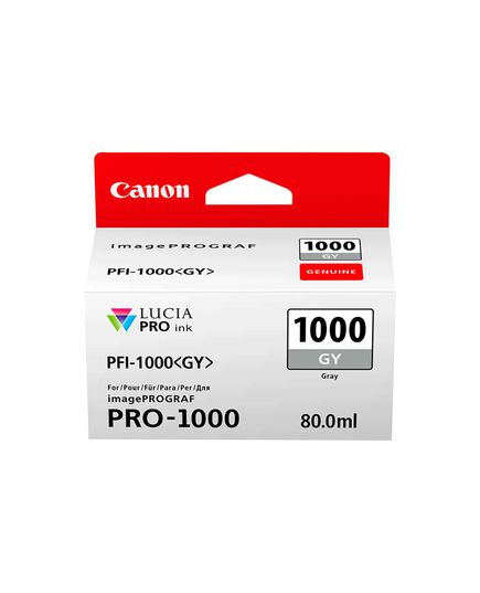 CANON ΜΕΛΆΝΙ INKJET PFI1000GY GREY (0552C001) (CANPFI-1000GY)