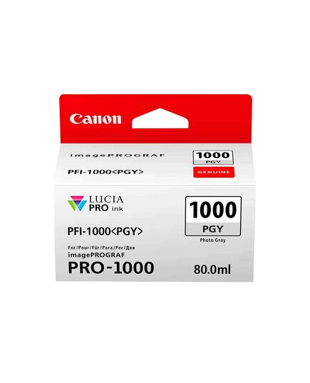 CANON ΜΕΛΆΝΙ INKJET PFI1000PGY PHOTO GREY (0553C001) (CANPFI-1000PGY)