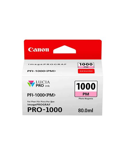 CANON ΜΕΛΆΝΙ INKJET PFI1000PM PHOTO MAGENTA (0551C001) (CANPFI-1000PM)