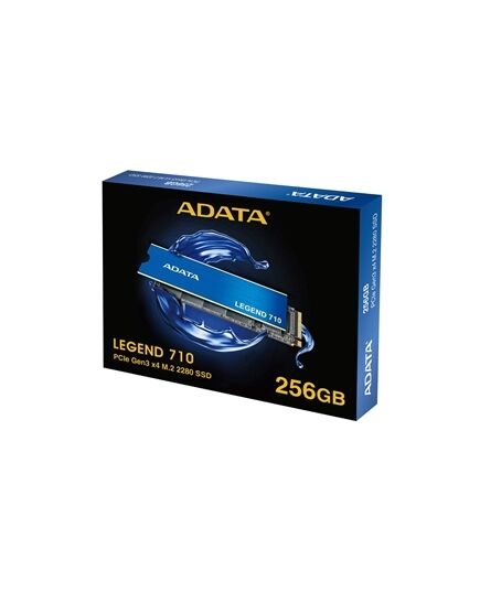 ADATA SSD M.2 NVME PCI-E GEN3 256GB LEGEND 710 ALEG-710-256GCS, M.2 2280, NVME PCI-E GEN3X4, READ 2400MB/S, WRITE 1800MB/S, 3YW.