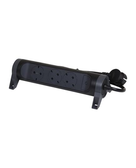 LEGRAND SURGEAR 3 OUTLETS 1.5M BLACK/GRE