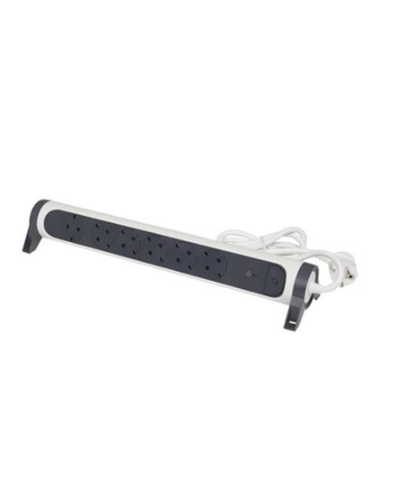 LEGRAND SURGEAR 6 OUTLETS 1.5M WHITE/GRE