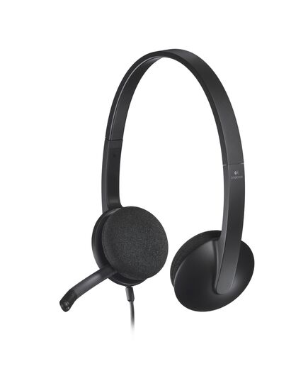 LOGITECH H340 USB HEADSET (BLACK, WIRED) (LOGH340)