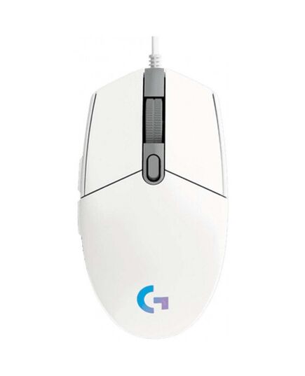 GAM.MOUSE LOGITECH G102 LIGHTSYNC WHITE
