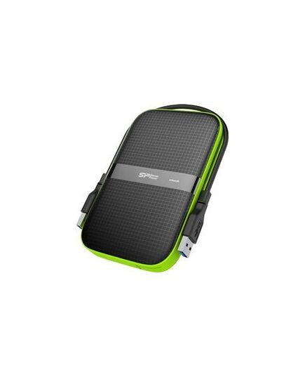 SILICON POWER EXTERNAL HDD 2,5'' 2TB ARMOR A60, USB3.1, POWER VIA USB, BLACK, 3YW.