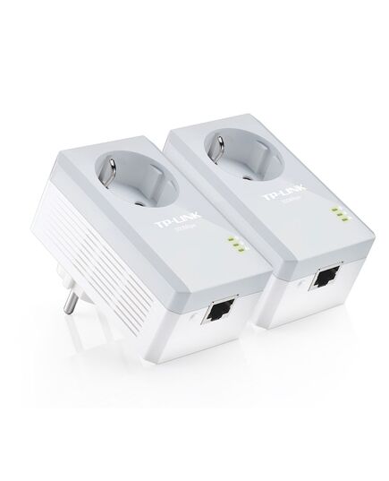 TP-LINK AV600 PASSTHROUGH POWERLINE STARTER KIT (TL-PA4010P KIT)