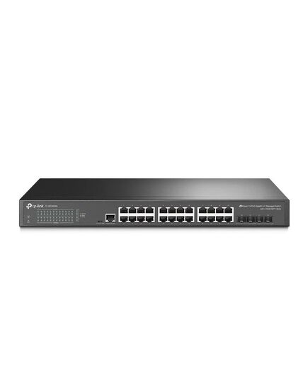 TP-LINK JETSTREAM 24-PORT GIGABIT L2+ MANAGED SWITCH WITH 4 10GE SFP+ SLOTS (TL-SG3428X) (TPTL-SG3428X)