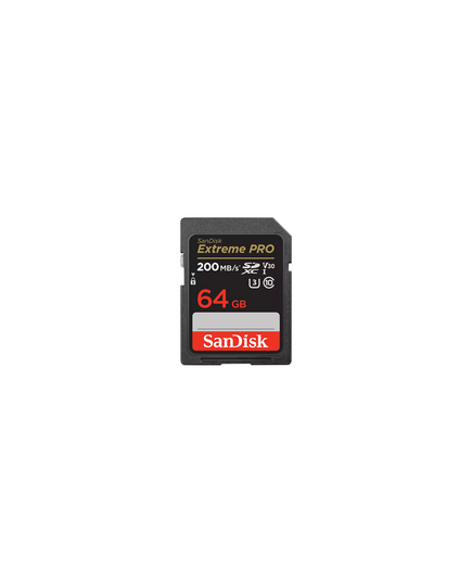SANDISK EXTREME PRO SDXC 64GB CLASS 10 U3 V30 UHS-I