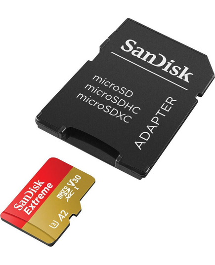 SANDISK EXTREME MICROSDXC 256GB U3 V30 A2 UHS-I