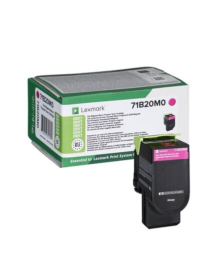 LEXMARK CS/CX317/417/517 TONER MAGENTA 2.3K (71B20M0) (LEX71B20M0)