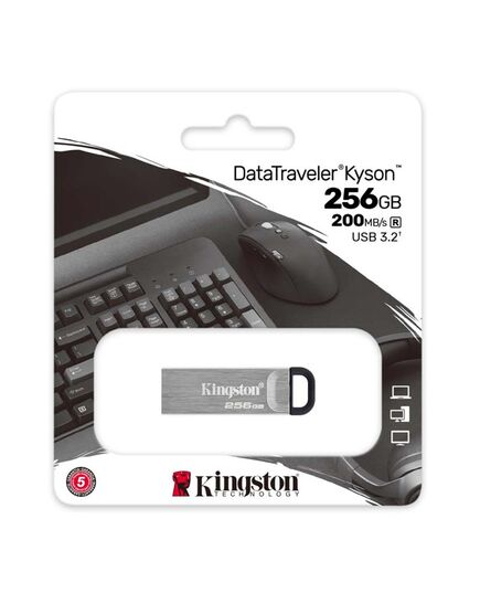 KINGSTON DATATRAVELER KYSON 256GB USB 3.2 GEN 1 (DTKN/256GB) (KINDTKN/256GB)