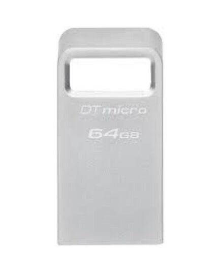 KINGSTON DATATRAVELER MICRO GEN2 64GB USB 3.2 STICK SILVER (DTMC3G2/64GB) (KINDTMC3G2-64GB)