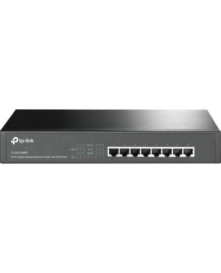 TP-LINK 8-PORT GIGABIT DESKTOP/RACKMOUNT SWITCH WITH 8-PORT POE+ (TL-SG1008MP) (TPTL-SG1008MP)