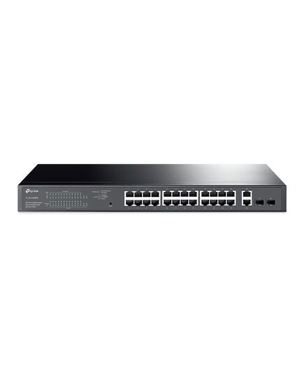 TP-LINK 28-PORT GIGABIT EASY SMART SWITCH WITH 24-PORT POE+ (TL- SG1428PE)