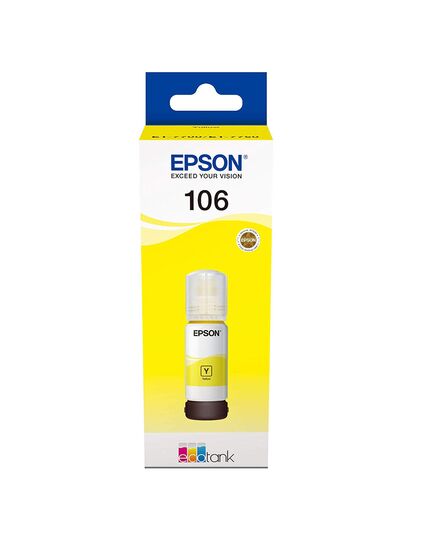 EPSON ΜΕΛΆΝΙ INKJET 106 YELLOW (C13T00R440) (EPST00R440)