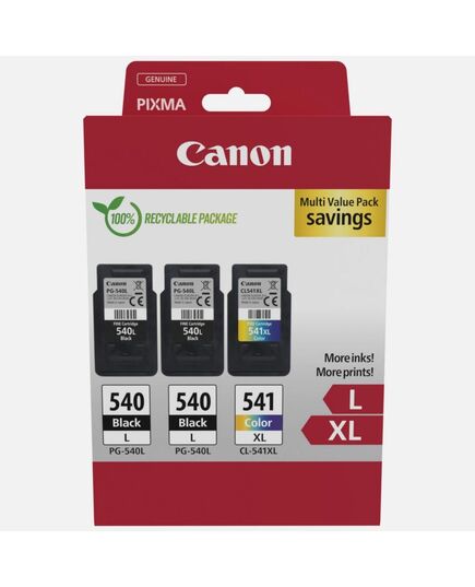 CANON ΜΕΛΆΝΙ INKJET PG-540LX2/CL-541XL MULTI-PACK (5224B017) (CANCL-541XLVP)