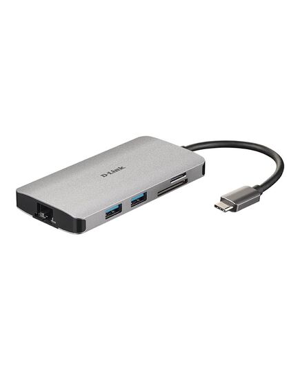 D-LINK 8-IN-1 USB-C HUB WITH HDMI/ETHERNET/CARD READER/POWER DELIVERY (DUB-M810)
