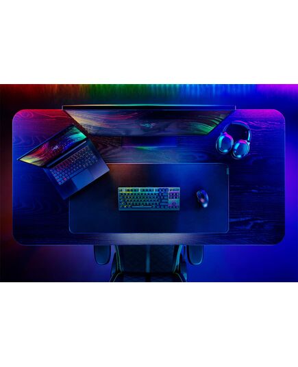 RAZER DEATHSTALKER V2 PRO TKL - WIRELESS - LOW PROFILE - LINEAR RED - OPTICAL SWITCHES - RGB