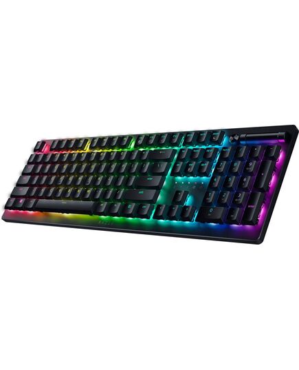 RAZER DEATHSTALKER V2 PRO - CLICKY PURPLE - RGB WIRELESS KEYBOARD - LOW-PROFILE OPTICAL - 40 HR BATT