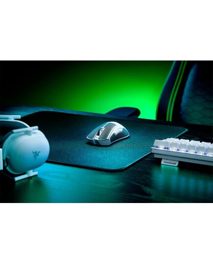 RAZER DEATHADDER V3 PRO WHITE - 64G WIRELESS GAMING MOUSE - ERGONOMIC - 90 HOURS BATTERY - 30K DPI