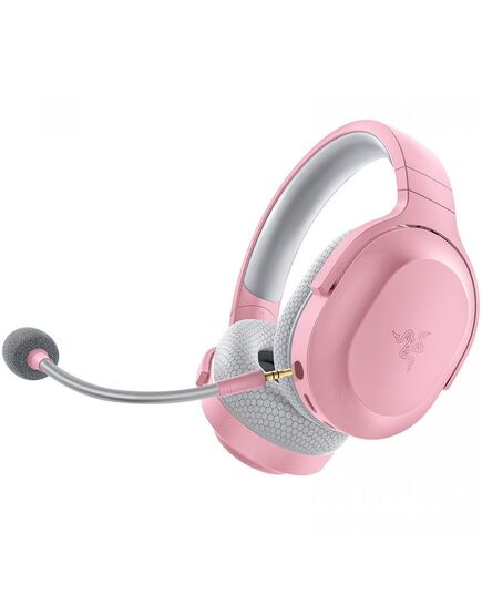 RAZER BARRACUDA X QUARTZ PINK WIRELESS & BLUETOOTH PC/PS5/SWITCH/ANDROID GAMING HEADSET WITH USB-C