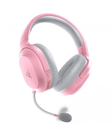RAZER BARRACUDA X QUARTZ PINK WIRELESS & BLUETOOTH PC/PS5/SWITCH/ANDROID GAMING HEADSET WITH USB-C