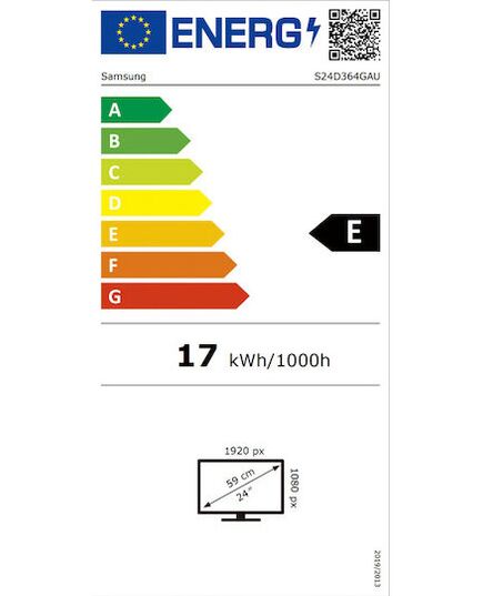 SAMSUNG LS24D364GAUXEN CURVED ESSENTIAL MONITOR 24'' (SAMLS24D364GAUXEN)