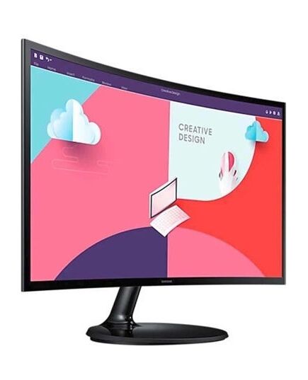 SAMSUNG LS24D364GAUXEN CURVED ESSENTIAL MONITOR 24'' (SAMLS24D364GAUXEN)