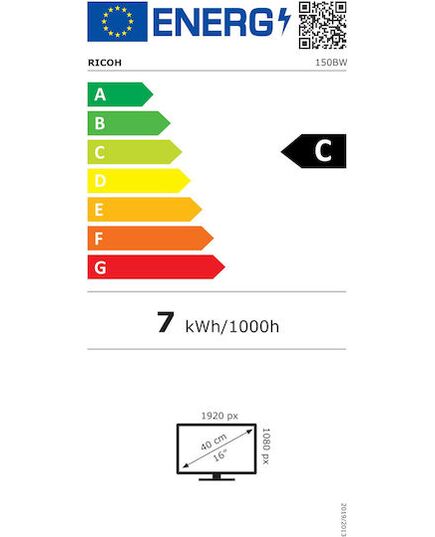 LED RICOH PORTABLE 150BW FHD OLED 15.6