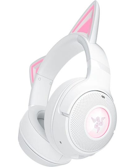 RAZER KRAKEN KITTY V2 BT - WHITE - RGB - 7.1 GAMING HEADSET - KITTY EARS - BLUETOOTH 5.2