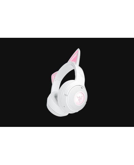 RAZER KRAKEN KITTY V2 BT - WHITE - RGB - 7.1 GAMING HEADSET - KITTY EARS - BLUETOOTH 5.2