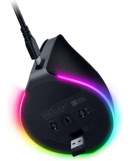 RAZER PRO CLICK V2 - VERTICAL WIRELESS ERGONOMIC MOUSE - CHATGPT AI - GAMING - LONG BATTERY