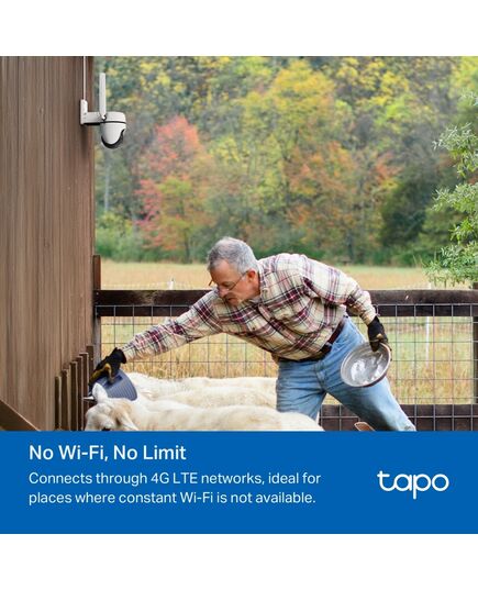 TP-LINK OUTDOOR PAN/TILT 4G LTE CAMERA TAPO C501GW