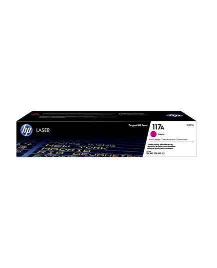 HP 117A MAGENTA ORIGINAL LASER TONER CARTRIDGE (W2073A) (HPW2073A)