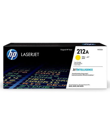HP 212A ORIGINAL LASERJET TONER CARTRIDGE YELLOW (W2122A) (HPW2122A)