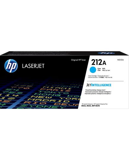 HP 212A ORIGINAL LASERJET TONER CARTRIDGE CYAN (W2121A) (HPW2121A)