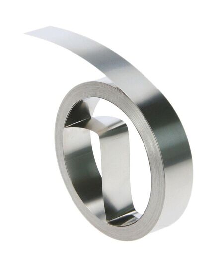 ΤΑΙΝΊΑ ΕΤΙΚΕΤΟΓΡΆΦΟΥ DYMO RHINO STAINLESS STEEL TAPE WITHOUT ADHESIVE SILVER 12MM (S0720170) (DYM32500)