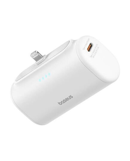 BASEUS POWERBANK OS-COMPACT IP 5000MAH 20W WHITE (P10068307213-00) (BASP10068307213-00)
