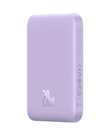 BASEUS POWERBANK MINI 6000 MAH 20W PURPLE (P10059002513-00) (BASP10059002513-00)