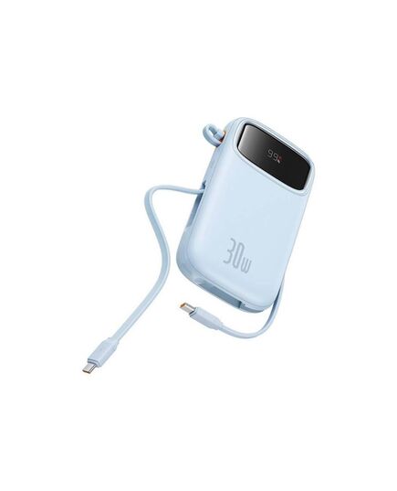 BASEUS POWERBANK QPOW 2 10000MAH 30W 2XUSB-C BLUE (P10055008313-00) (BASP10055008313-00)