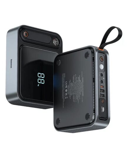 BASEUS ΕΚΚΙΝΗΤΉΣ ΜΠΑΤΑΡΊΑΣ ΑΥΤΟΚΙΝΉΤΟΥ/POWERBANK SUPER ENERGY ULTRA, 3000A ΜΑΎΡΟ (C00251400111-00) (BASC00251400111-00)