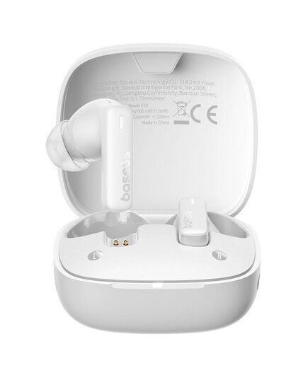 BASEUS TWS BOWIE E19 HEADPHONES WHITE (A00069600223-00) (BASA00069600223-00)