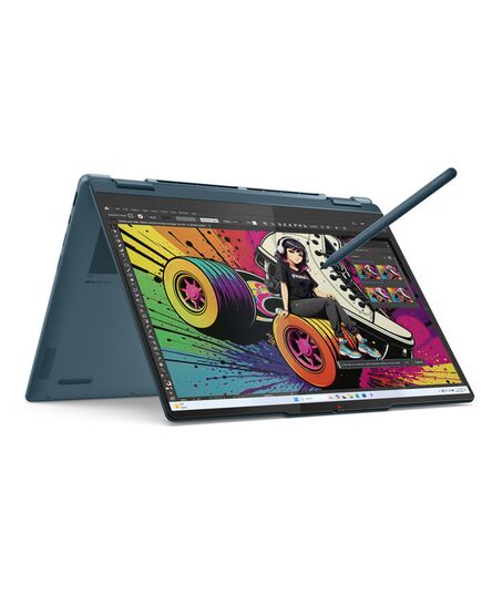 LENOVO LAPTOP YOGA 7 2-IN-1 14AKP10 14 WUXGA OLED/RYZEN AI 7-350/16GB/1TB/AMD RADEON 860M/WIN 11 HOME/3Y PREMIUM/TIDAL TEAL