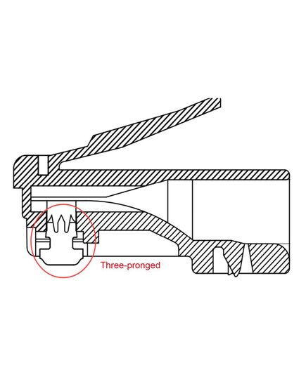 GOOBAY ΒΎΣΜΑ RJ45 93828, CAT 6 UTP, ΔΙΆΦΑΝΟ, 10ΤΜΧ