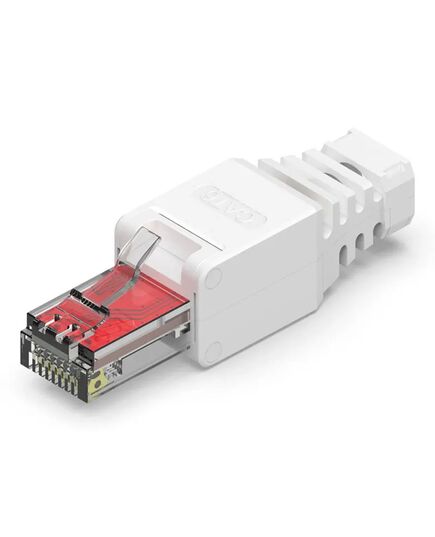 POWERTECH ΒΎΣΜΑ ΔΙΚΤΎΟΥ RJ45 CAB-N350, CAT 6A UTP, TOOL-FREE, ΛΕΥΚΌ