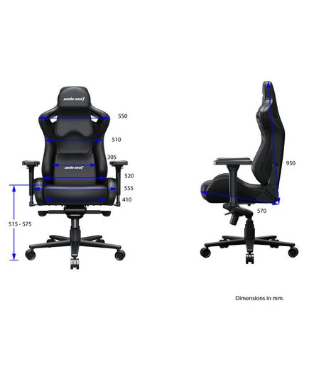 ANDA SEAT GAMING CHAIR DARK KNIGHT PRO BLACK